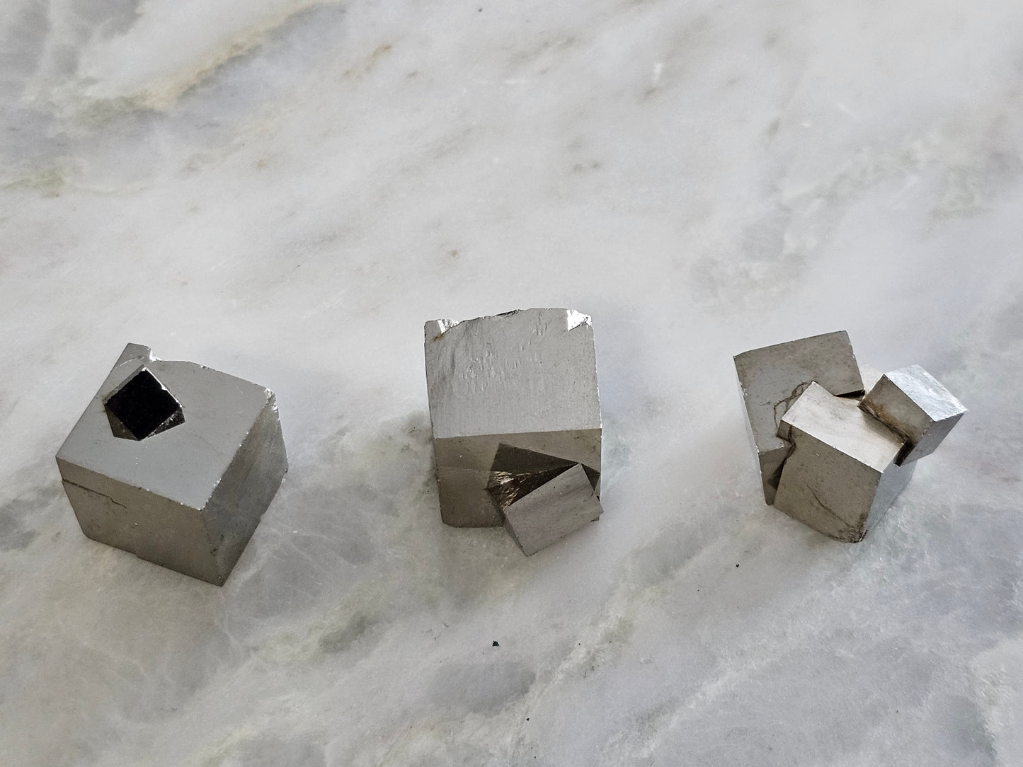 Pyrite cube